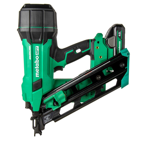 METABO HPT NR1890DCAM 18V MultiVolt Cordless 30° 3-1/2" Paper Tape Framing Nailer